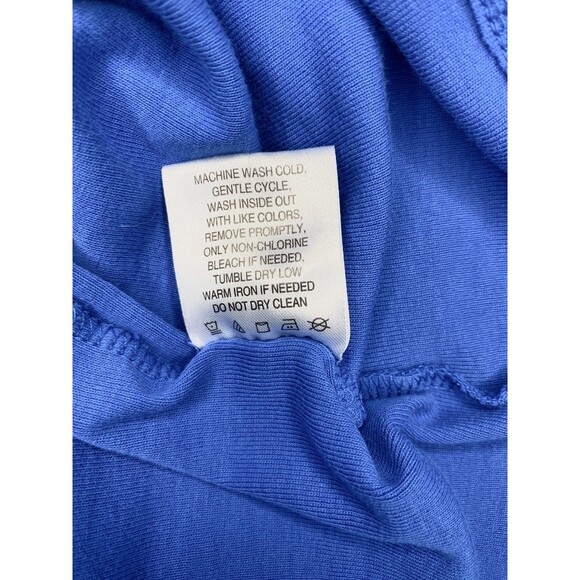 Laura Scott Women's Size 2x Button Front Shirt Button Up Sleeve Black White Blue - Picture 8 of 8